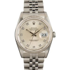 Rolex Datejust 16234 Diamond Dial