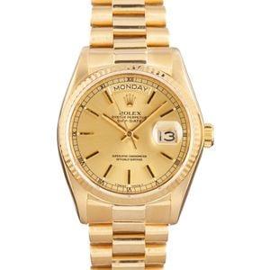 Rolex Day-Date Ref 18038 Champagne Dial