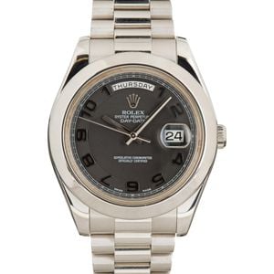 Rolex Day-Date II ref 218206 Platinum