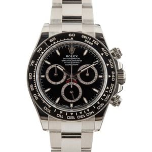 Rolex Cosmograph Daytona Ref 126500 Black Dial