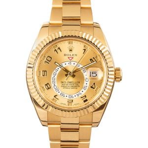 Rolex Sky-Dweller Ref 326938 18k Yellow Gold