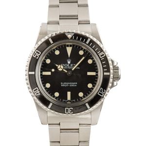 Vintage 1984 Rolex Submariner 5513