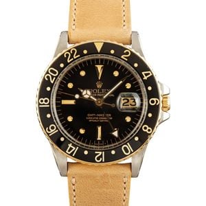 Vintage Rolex GMT-Master Ref 1675 Two Tone